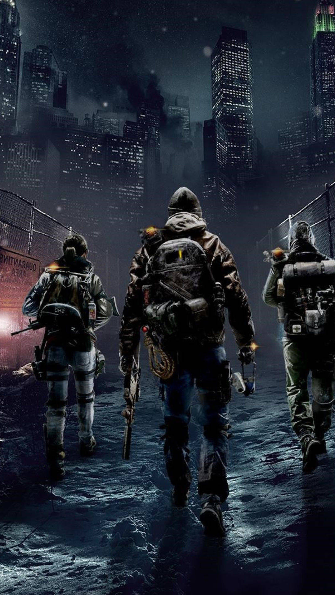 Journey through the night in The Division 2 Wallpaper