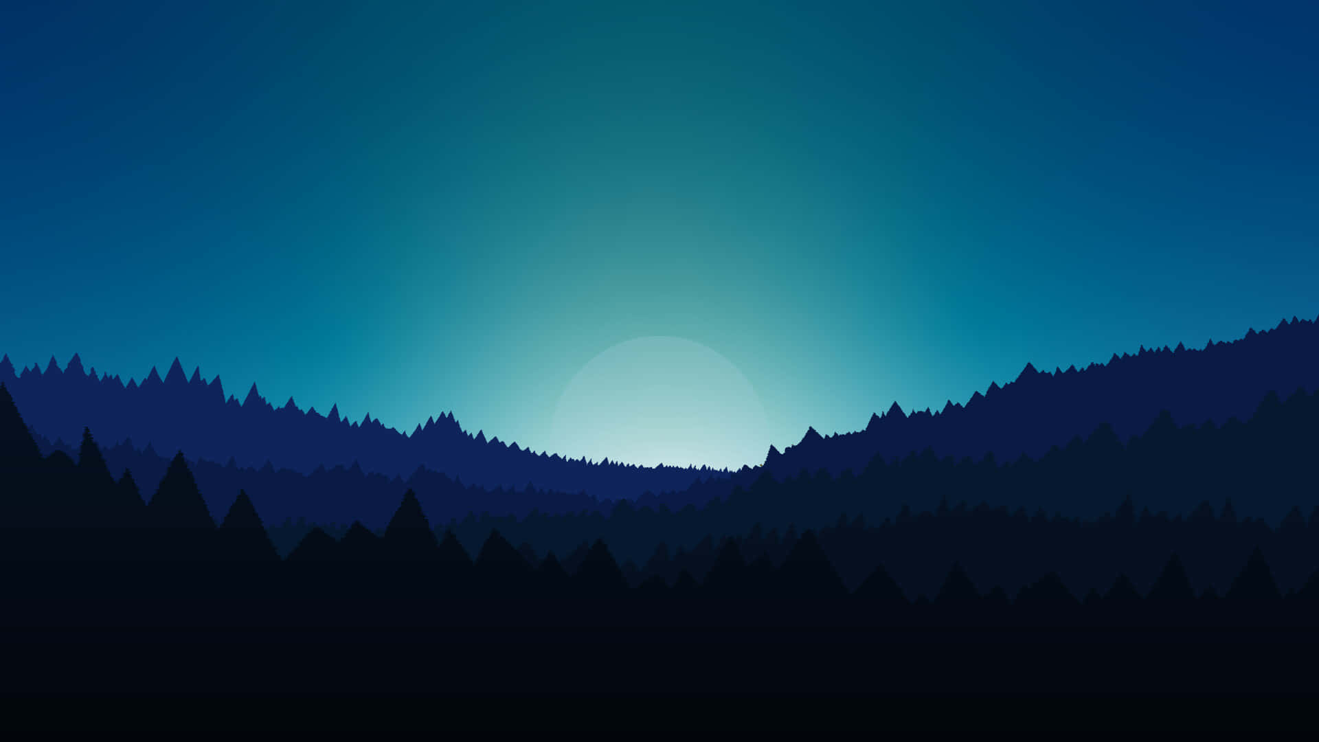 Unlock the beauty of the Night Forest. Wallpaper