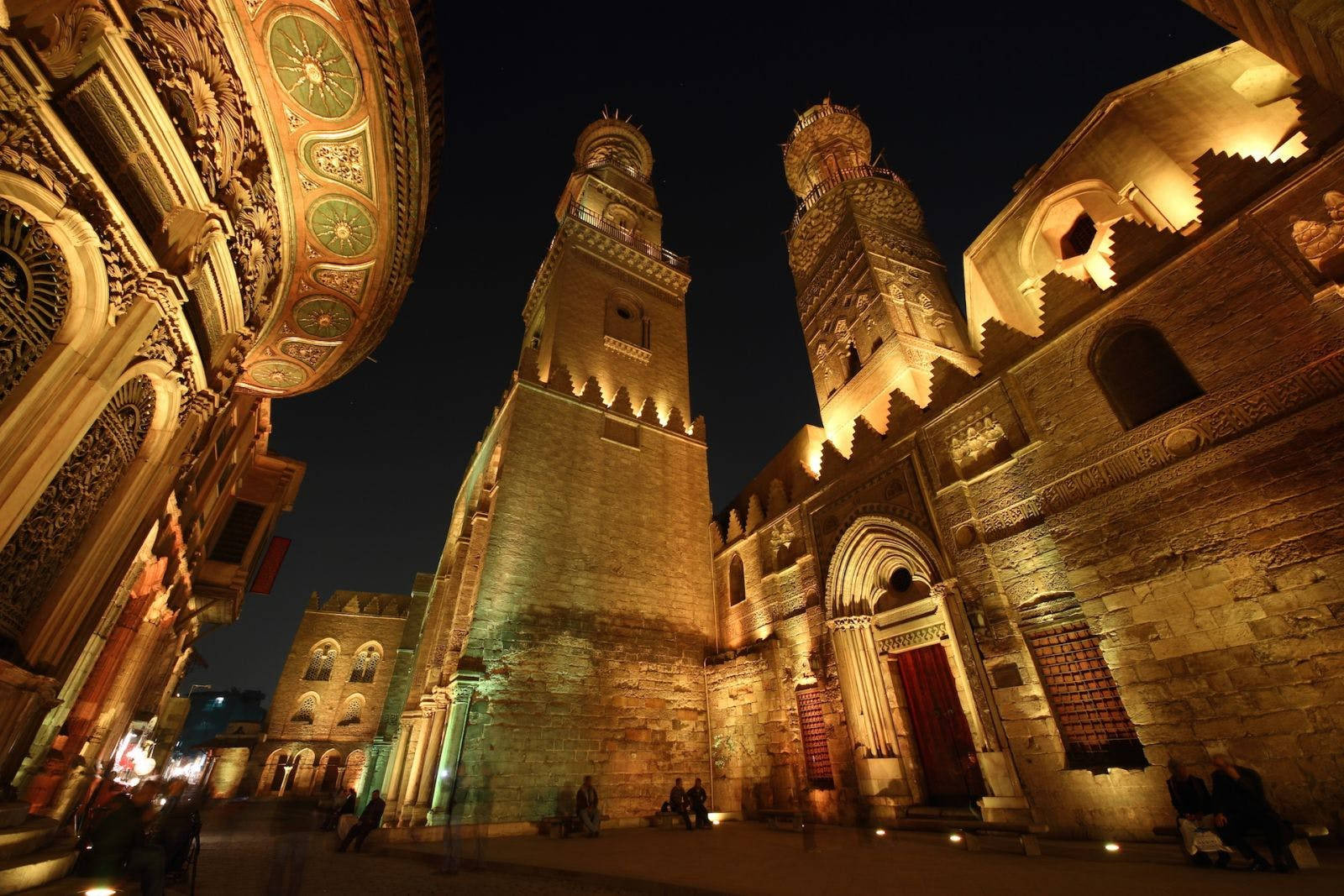Nocheen El Cairo Histórico Fondo de pantalla