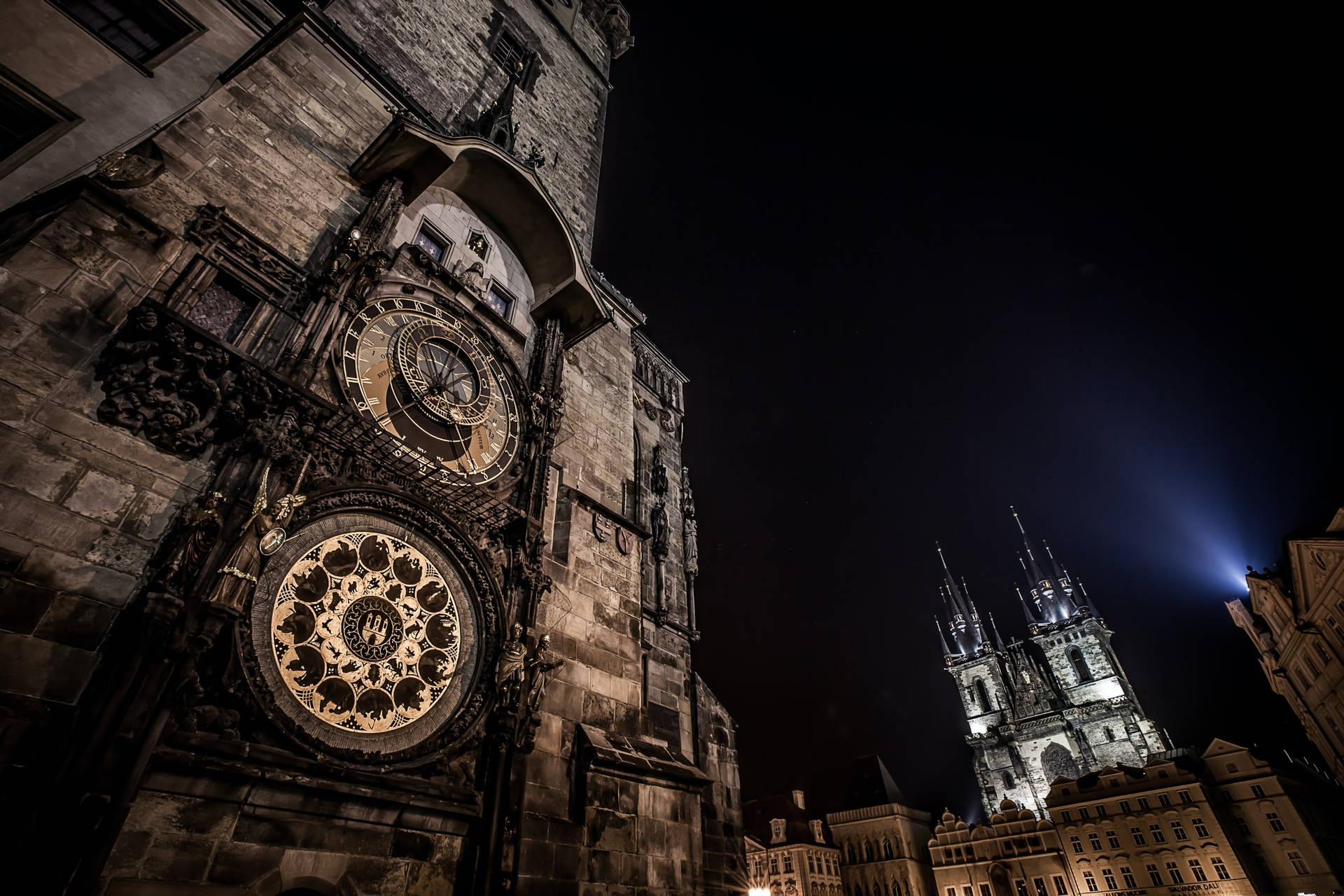 Night In Prague Czech Republic