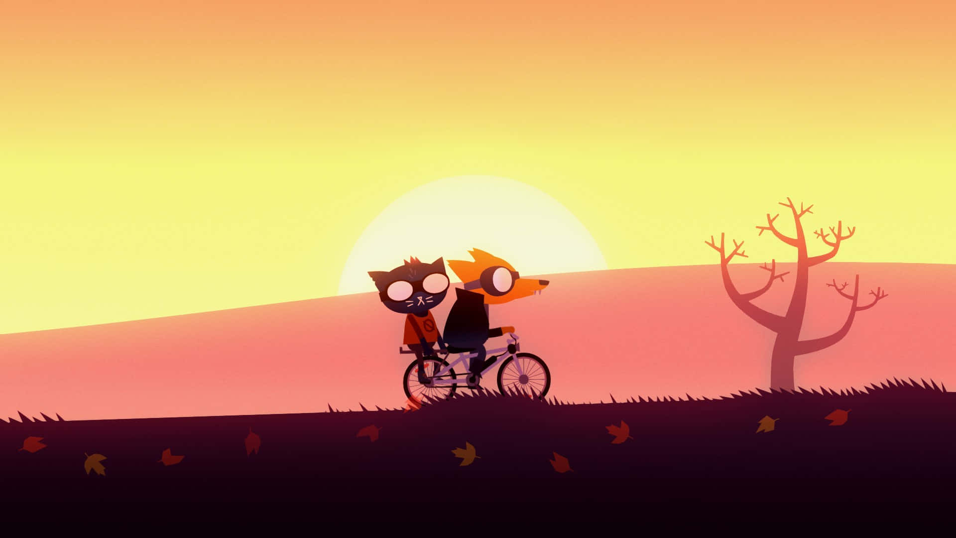 Night In The Woods Gregg And Mae Wallpaper