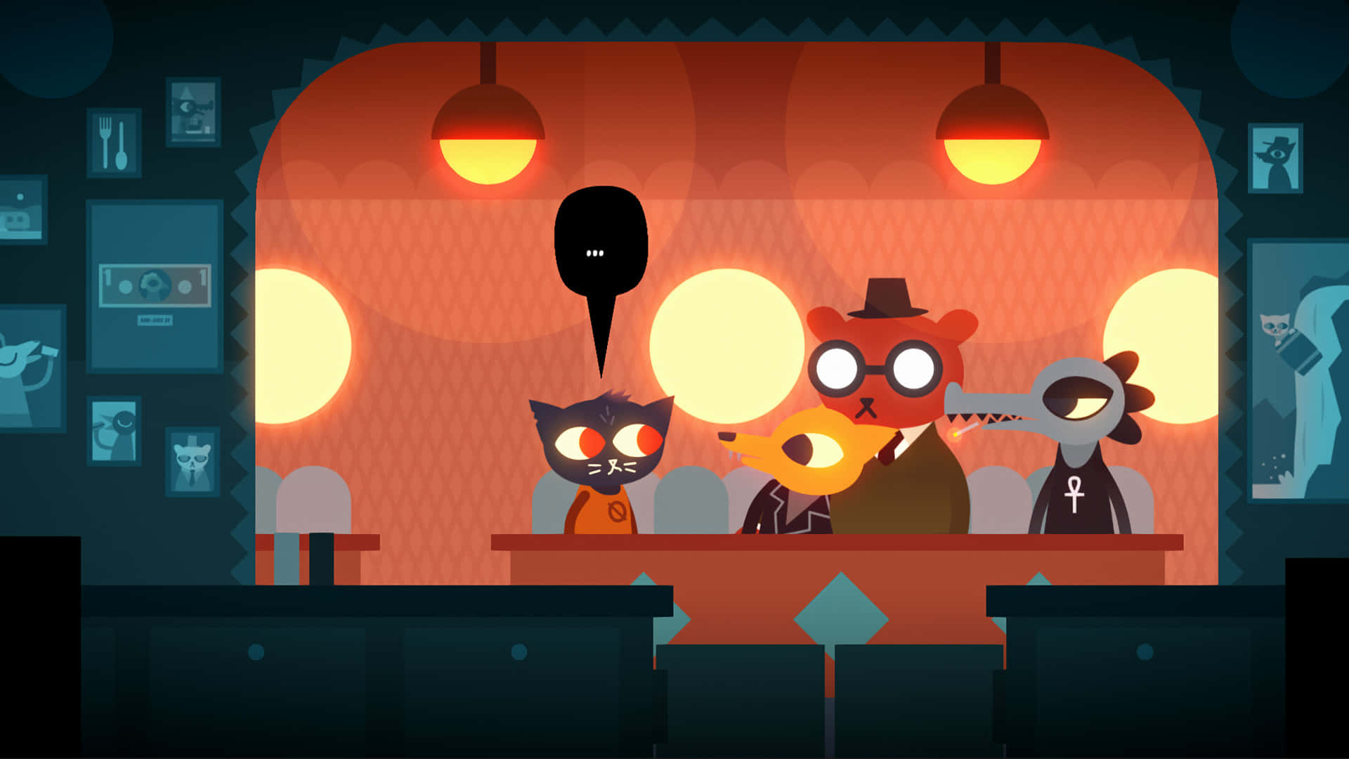 Night In The Woods Diner Wallpaper