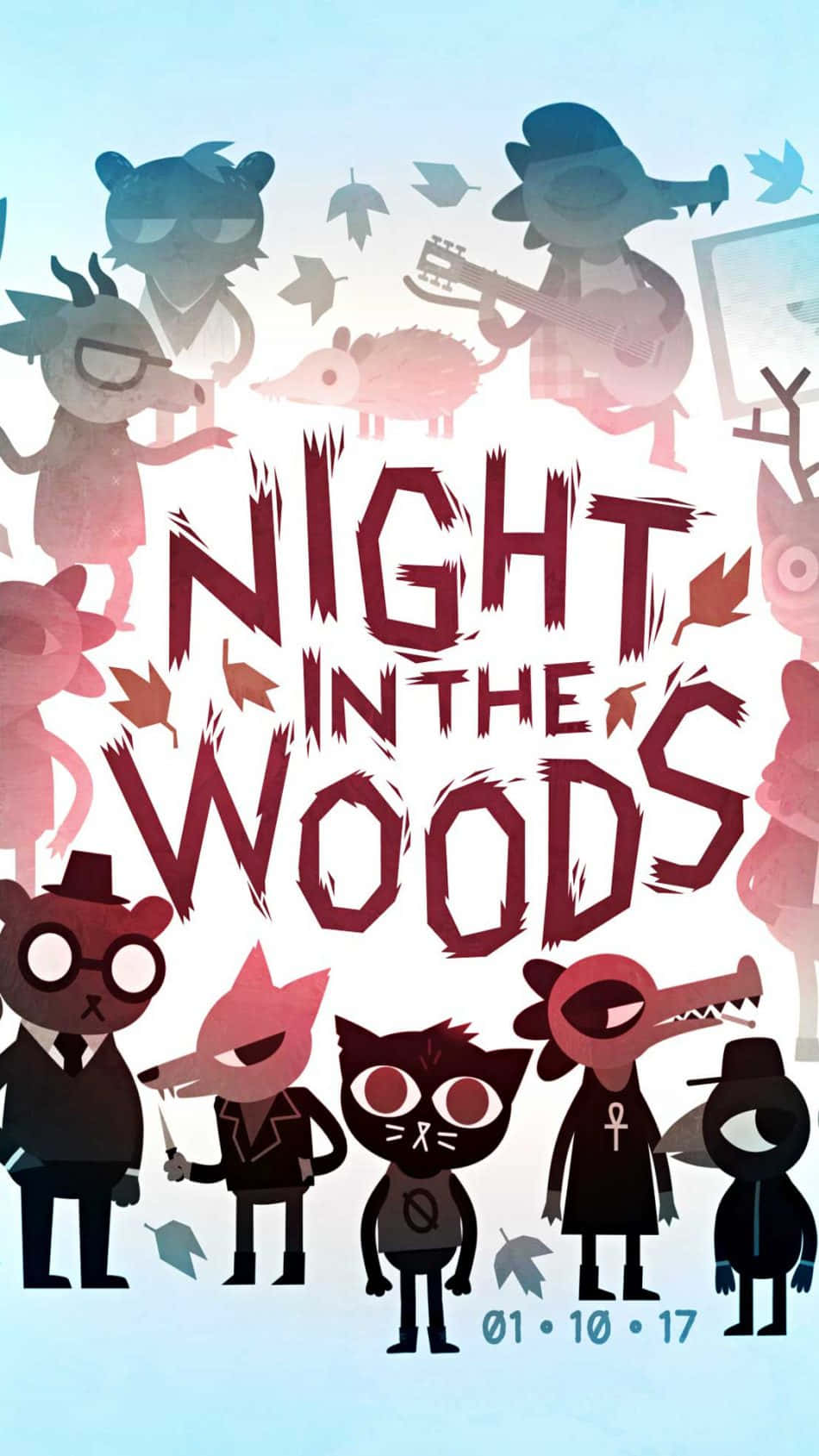 Embrace the Magic of Night In The Woods Wallpaper