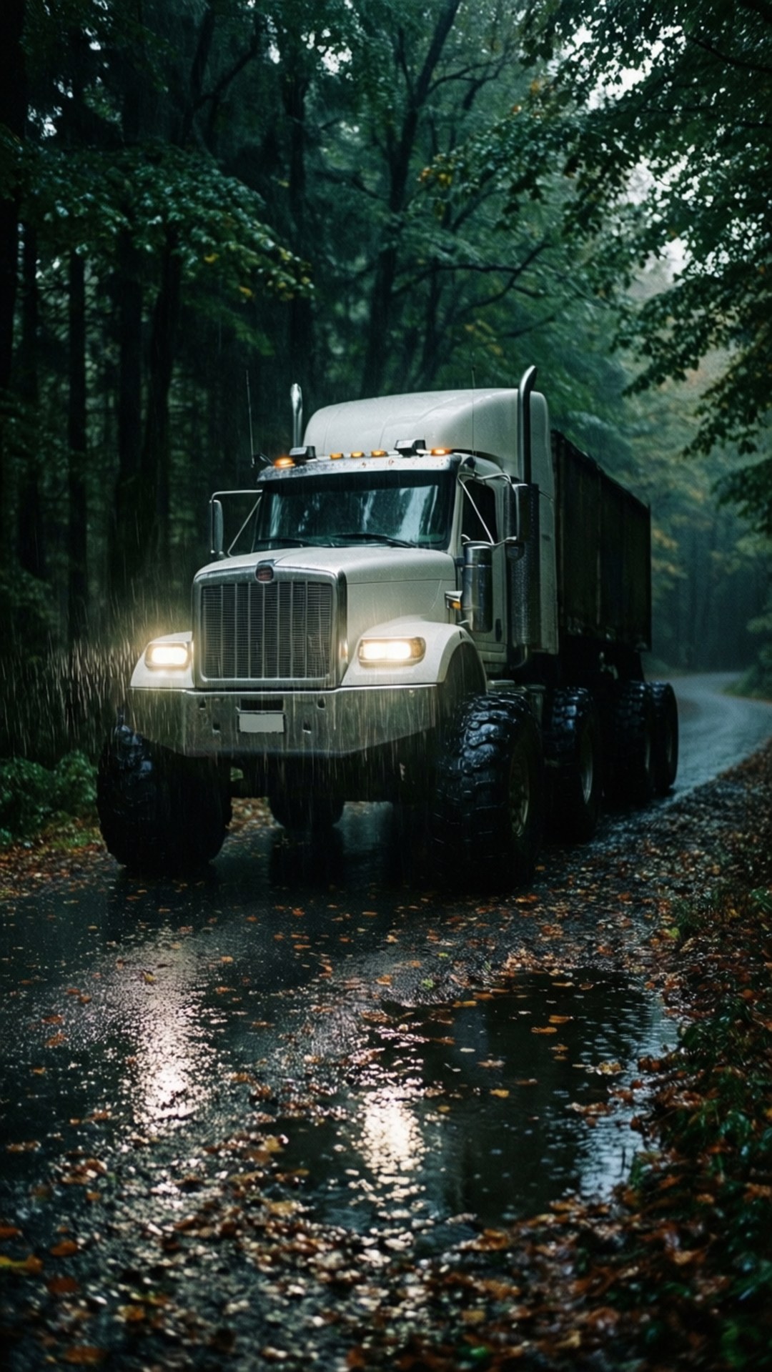 Night Rain Forest Wallpapers
