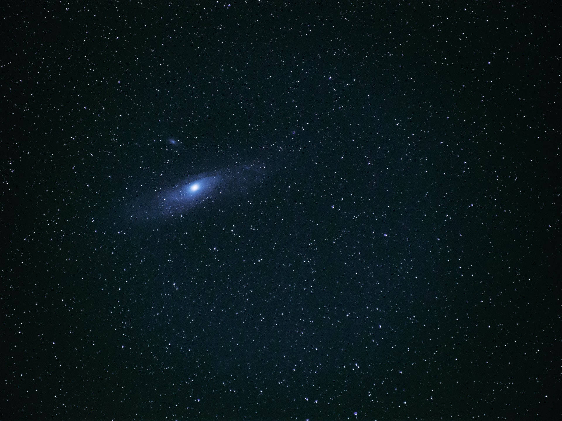 Nachthimmelandromeda-galaxie Wallpaper