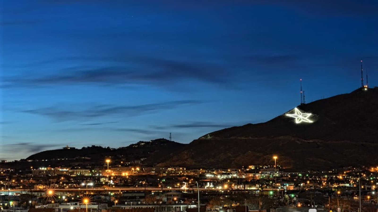 Night Sky El Paso Wallpaper