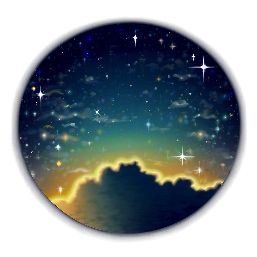 Night Sky Sparkles Png 47 PNG