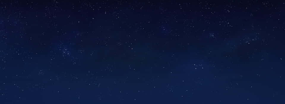 Uncielo Azul Con Estrellas Y Una Luna