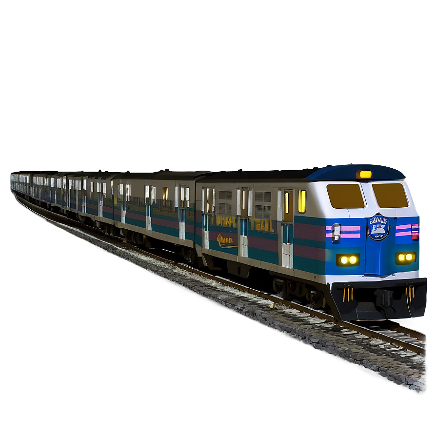 Night Train Ride Png Qpr9 PNG