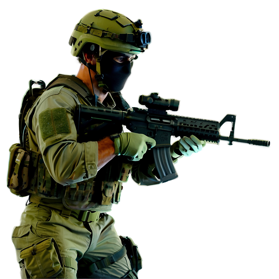 Night Vision Swat Operation Png Pvi PNG