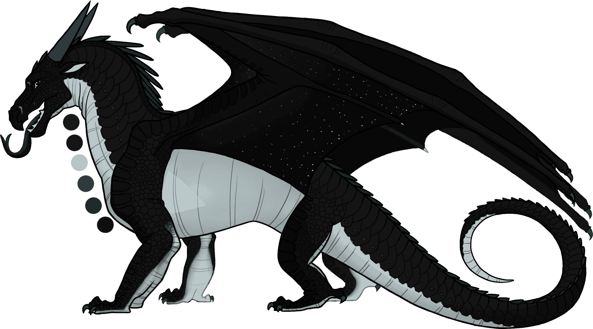 Night Wing Dragon Wings Of Fire PNG