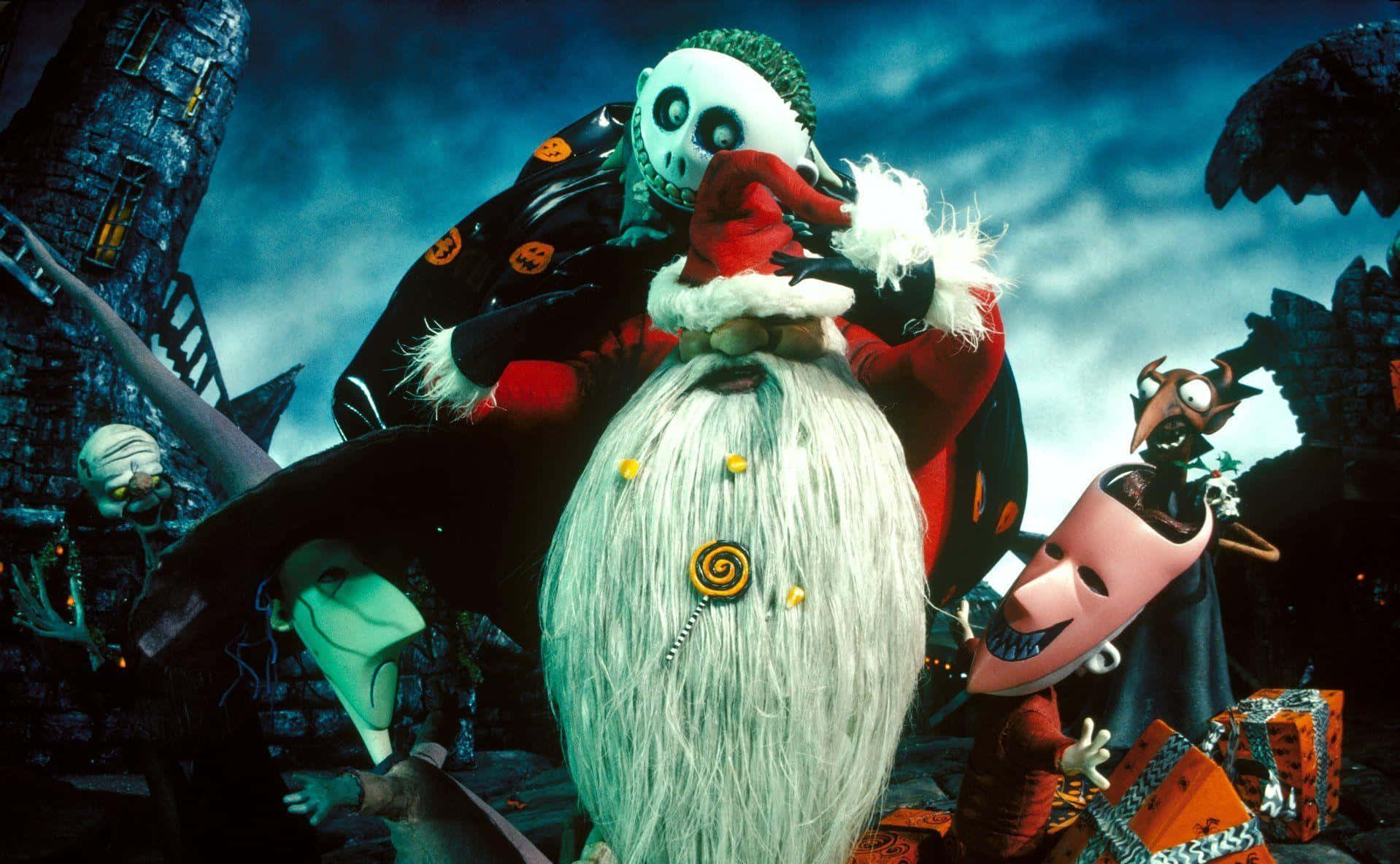 Watch Halloween Town's Pumpkin King, Jack Skellington, from Tim Burton's "The Nightmare Before Christmas"