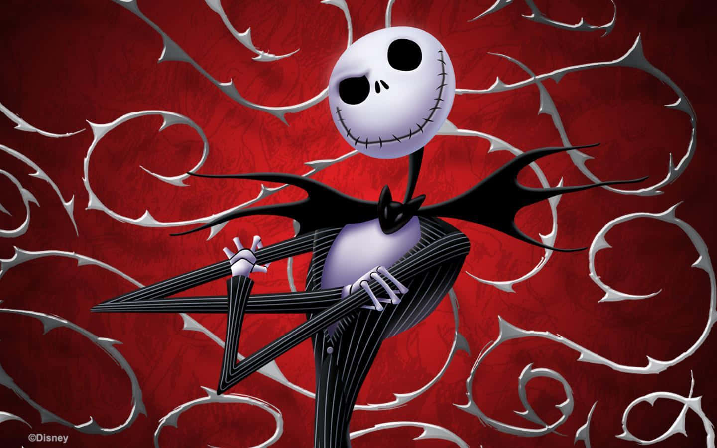 "Enjoying the spookiest holiday with The Nightmare Before Christmas!"