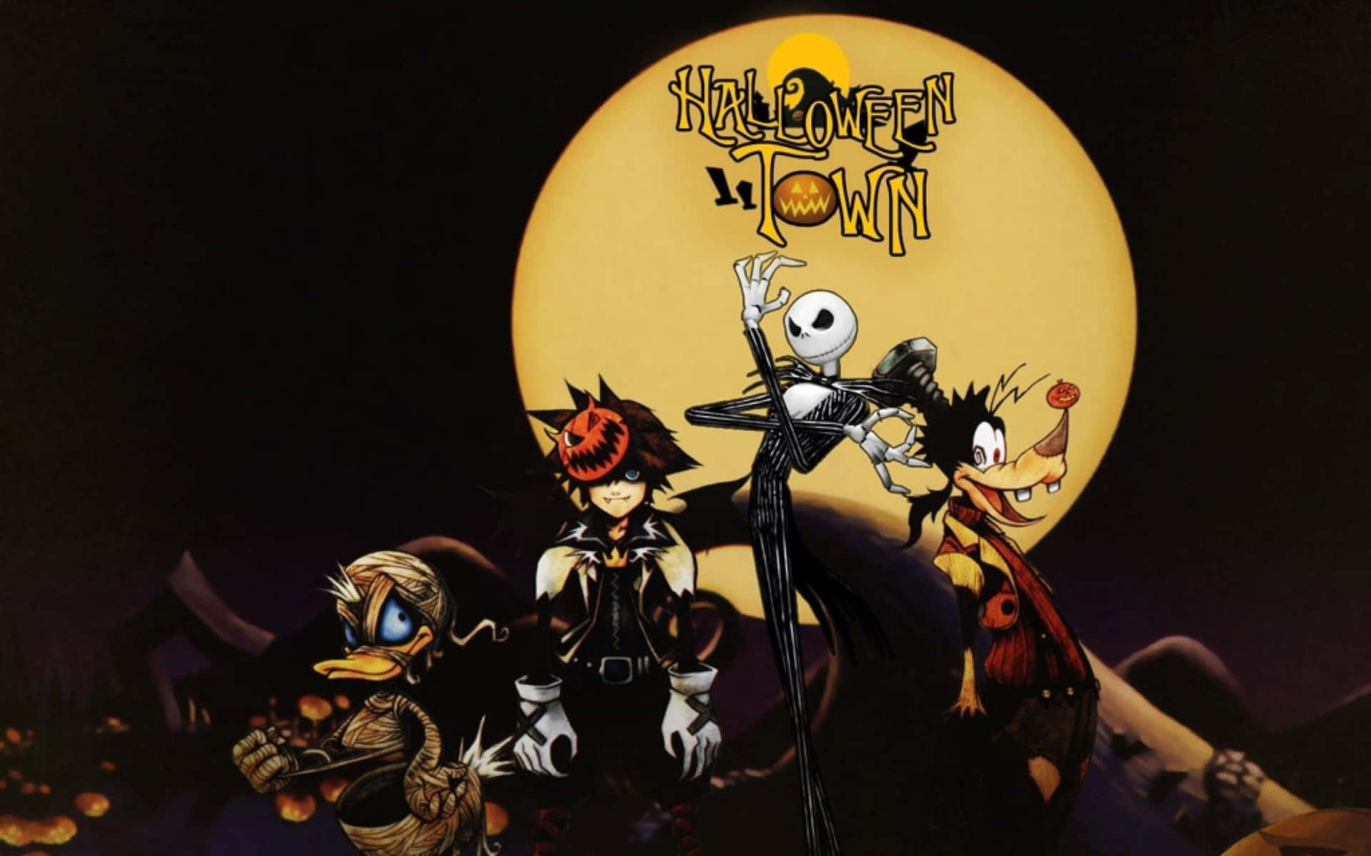 Happy Halloween from Jack Skellington and The Nightmare Before Christmas!