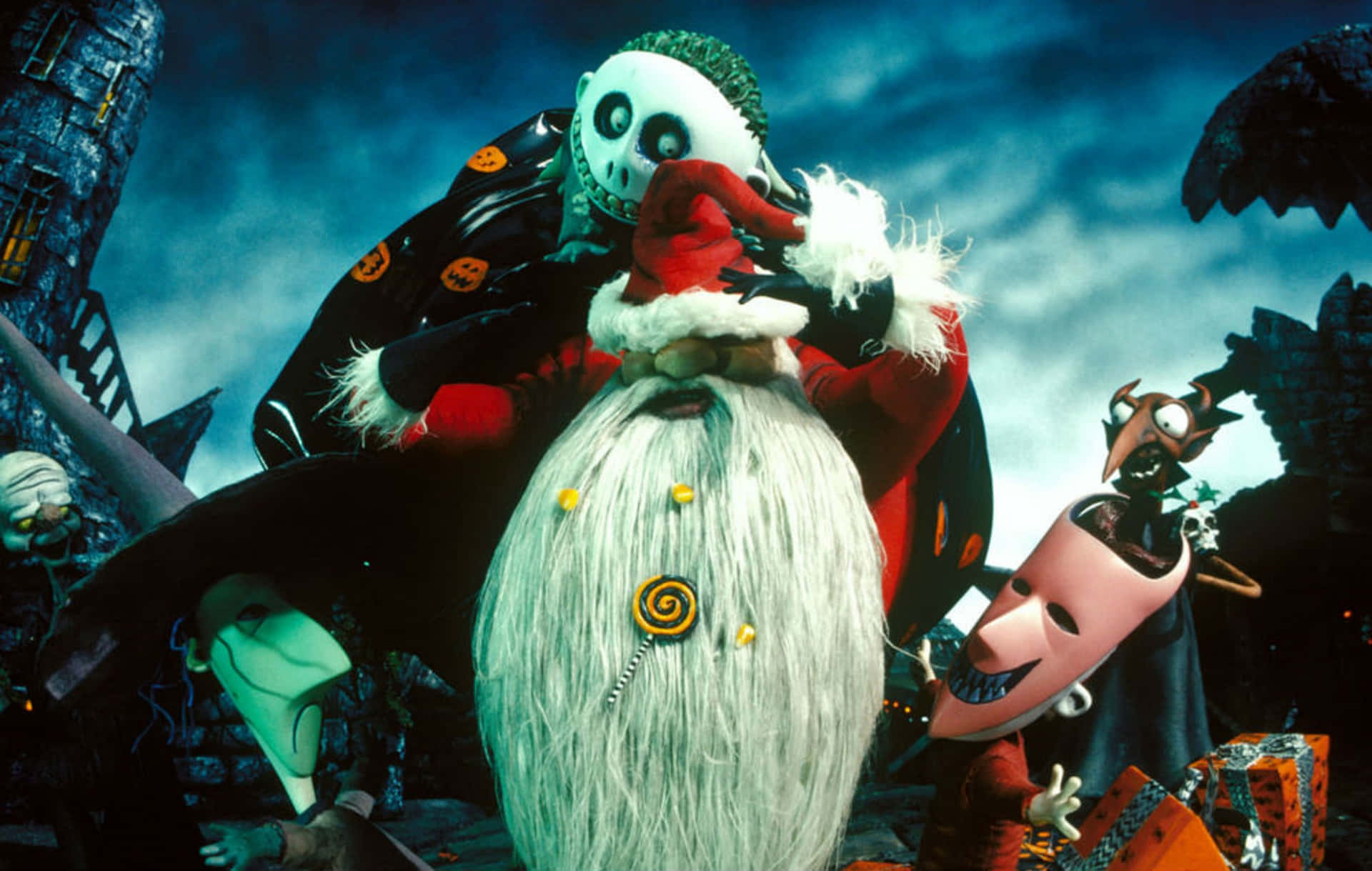 Nightmare Before Christmas Characters Wallpaper