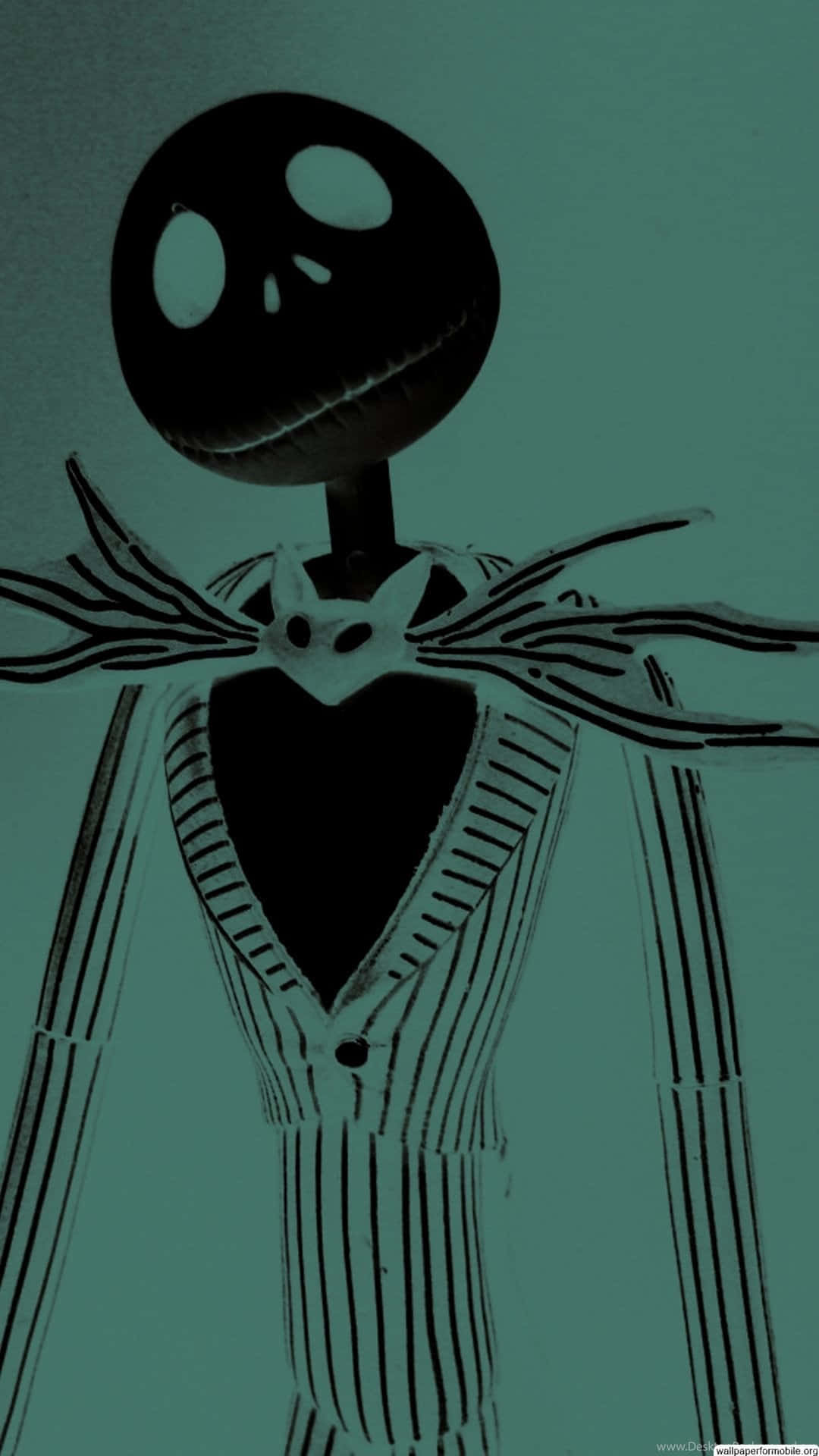 "Accessorize your phone in style with this iconic Nightmare Before Christmas design!" Wallpaper