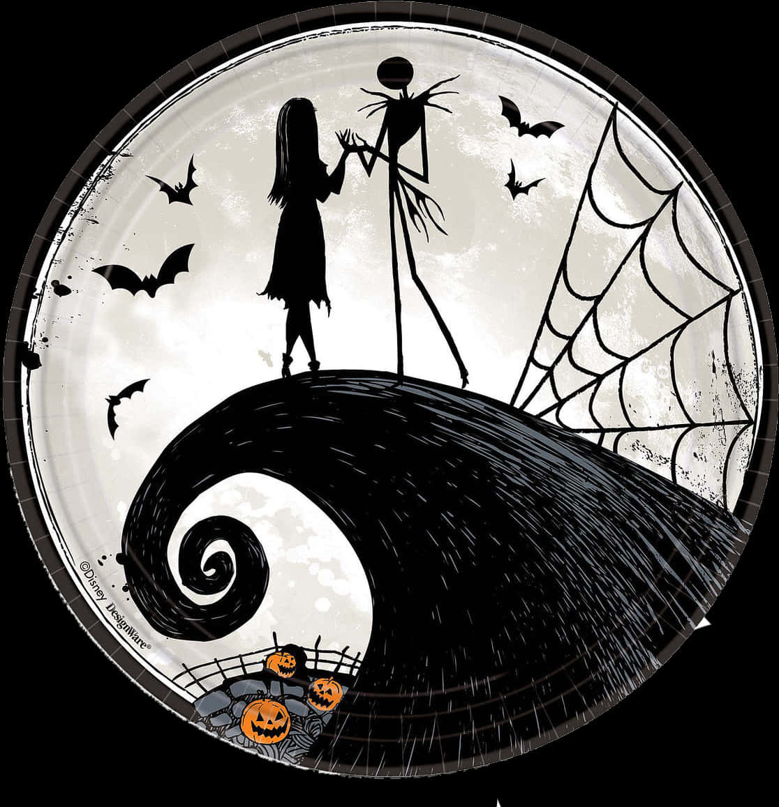 Nightmare Before Christmas Silhouette PNG