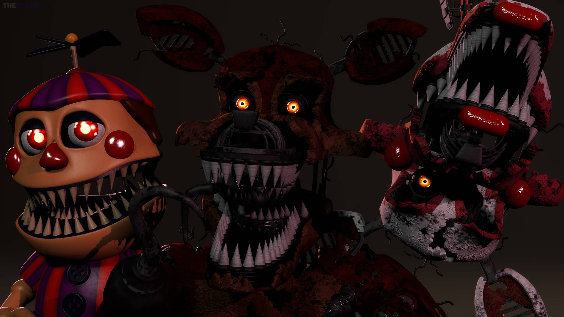 Nightmare Freddy Friends