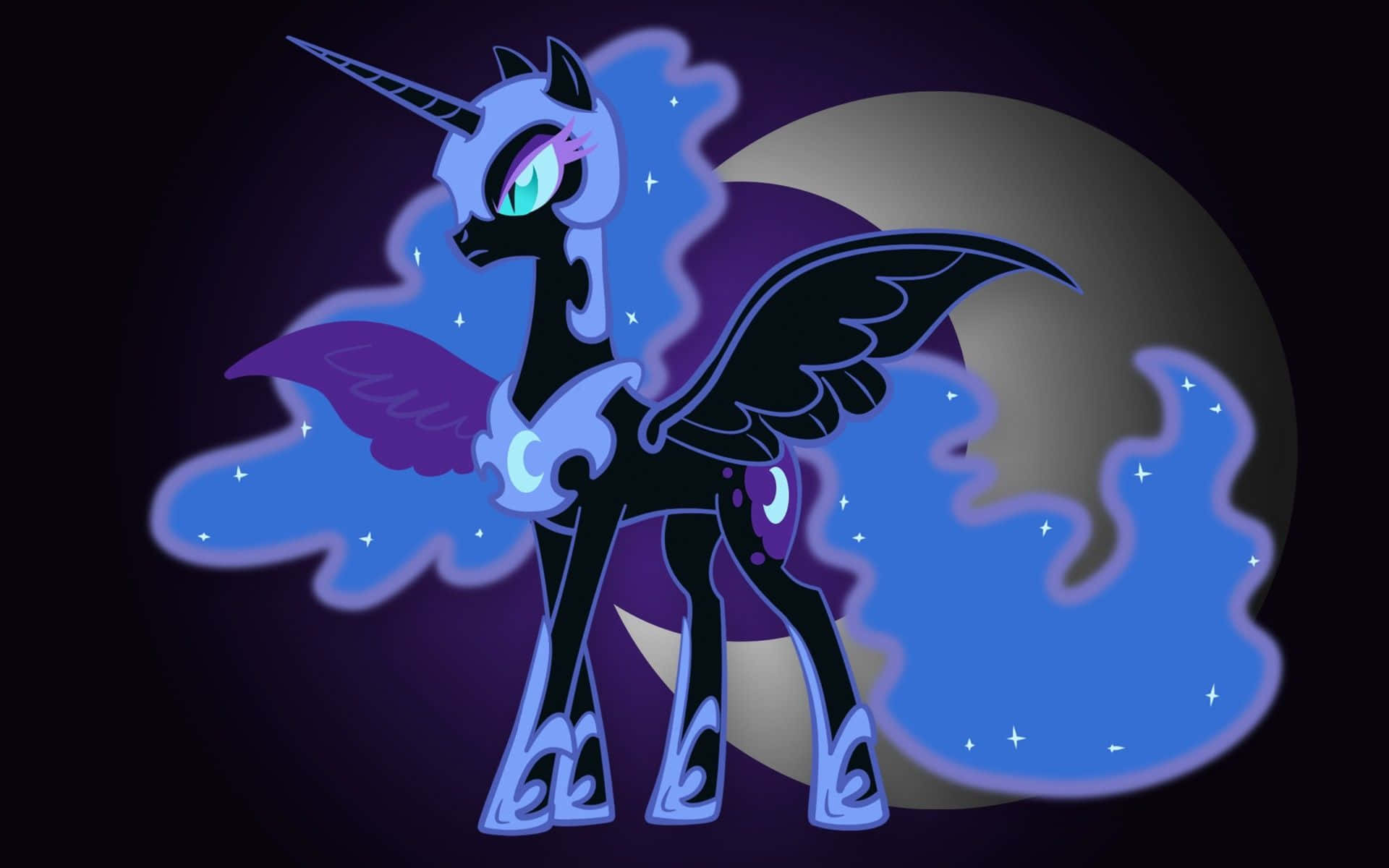 Behold the Wrath of the Eternal Night - Nightmare Moon Wallpaper