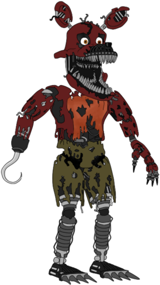 Nightmare_ Freddy_ F N A F_ Character PNG