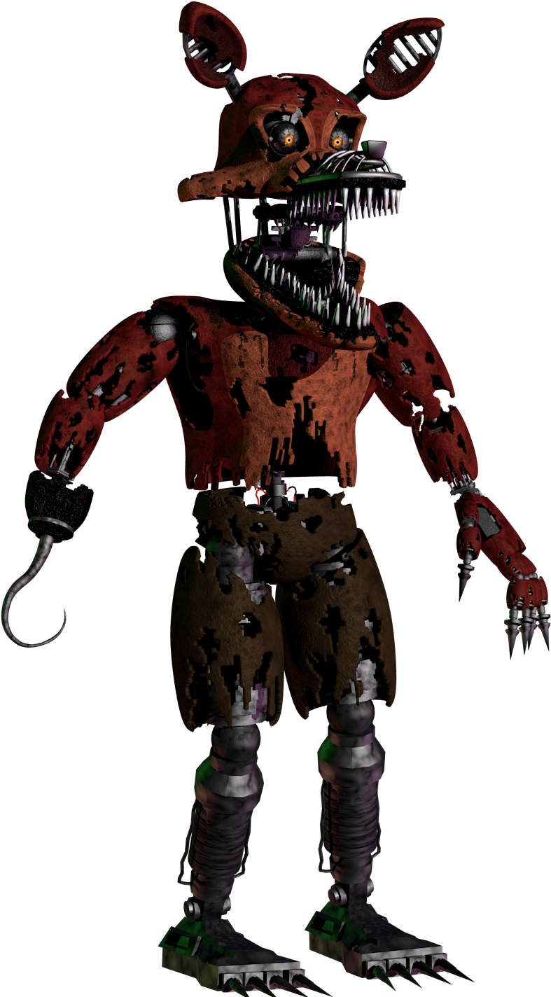 Nightmare_ Freddy_ F N A F_ Character PNG