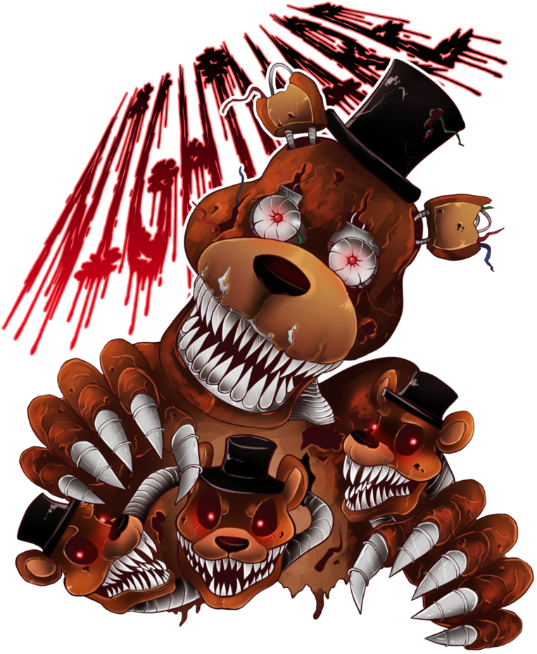 Nightmare_ Freddy_ Five_ Nights_at_ Freddys PNG