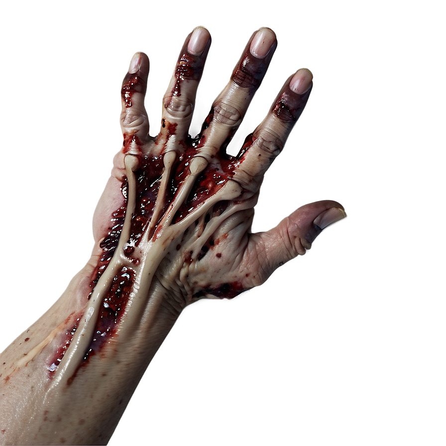 Nightmarish Zombie Hand Png 06122024 PNG