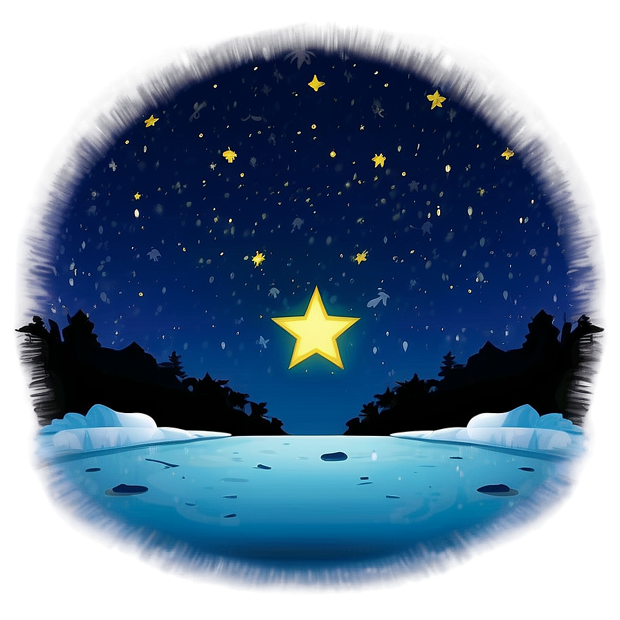 Nighttime Estrella Scene Png Gqe84 PNG