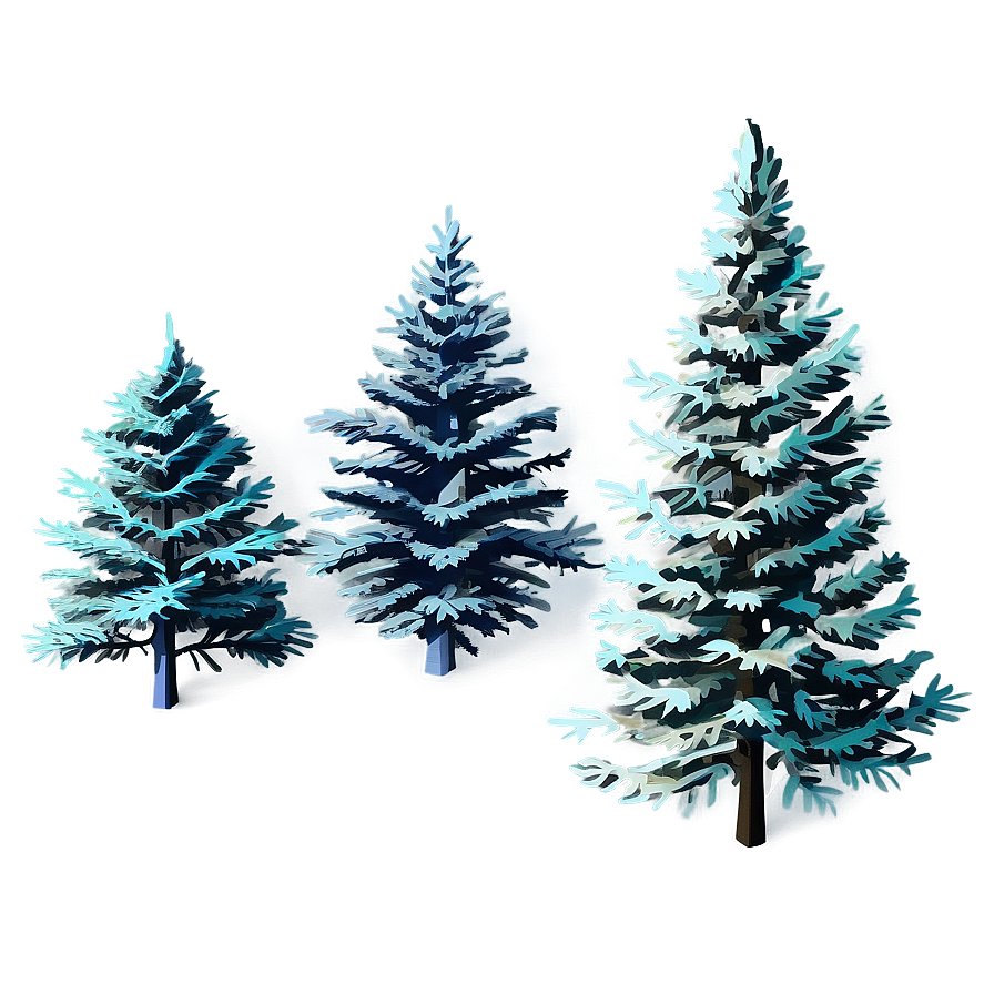 Nighttime Spruce Tree Scene Png 41 PNG