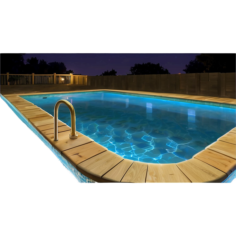 Nighttime Swimming Pool Png Xxy PNG