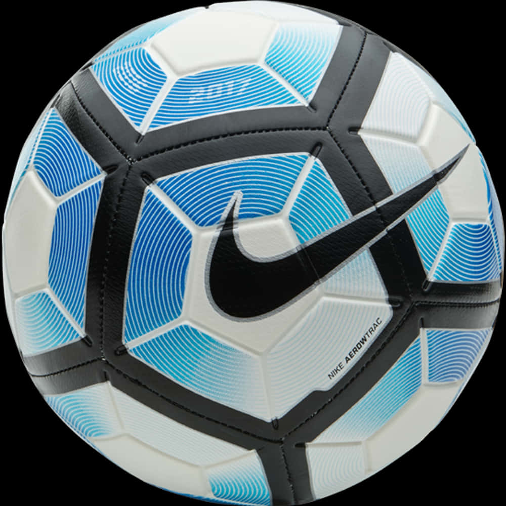 Nike Aerowtrac Soccer Ball Design PNG