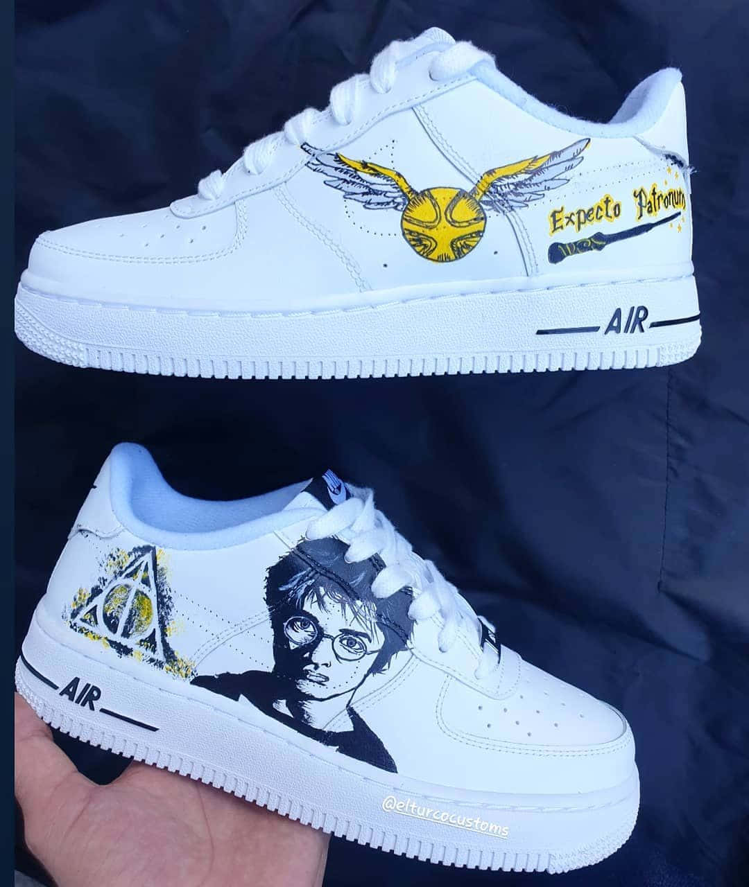 Immaginepersonalizzata Delle Nike Air Force 1 Hype