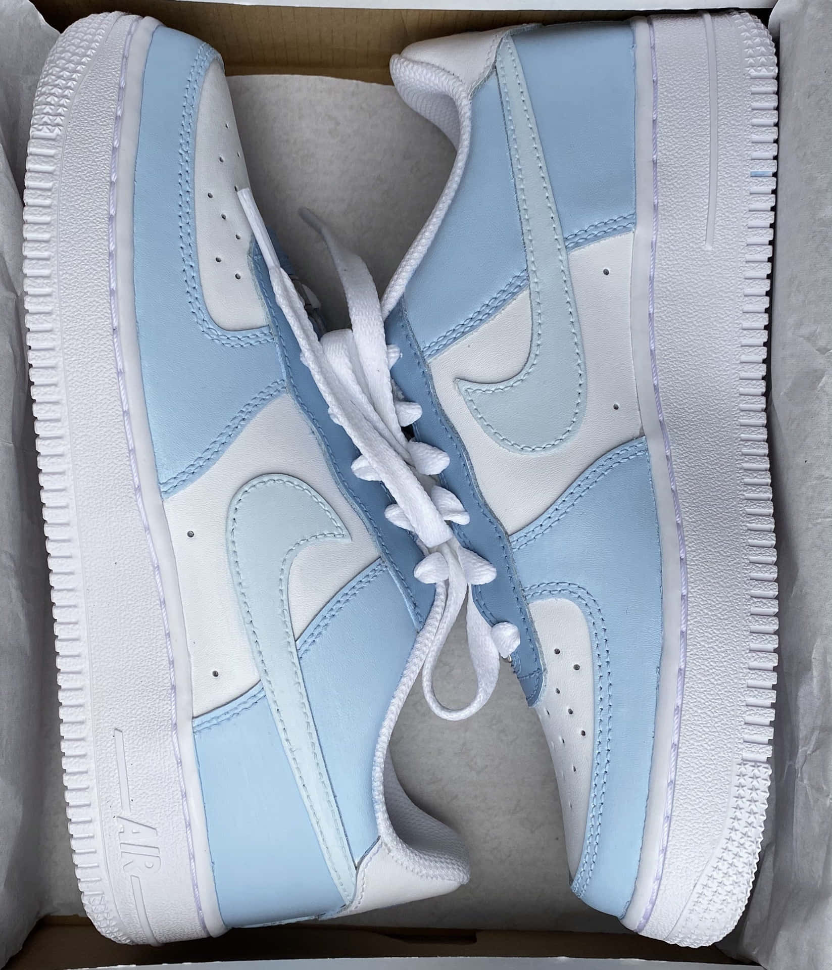 Baby Blue Nike Air Force 1 Picture