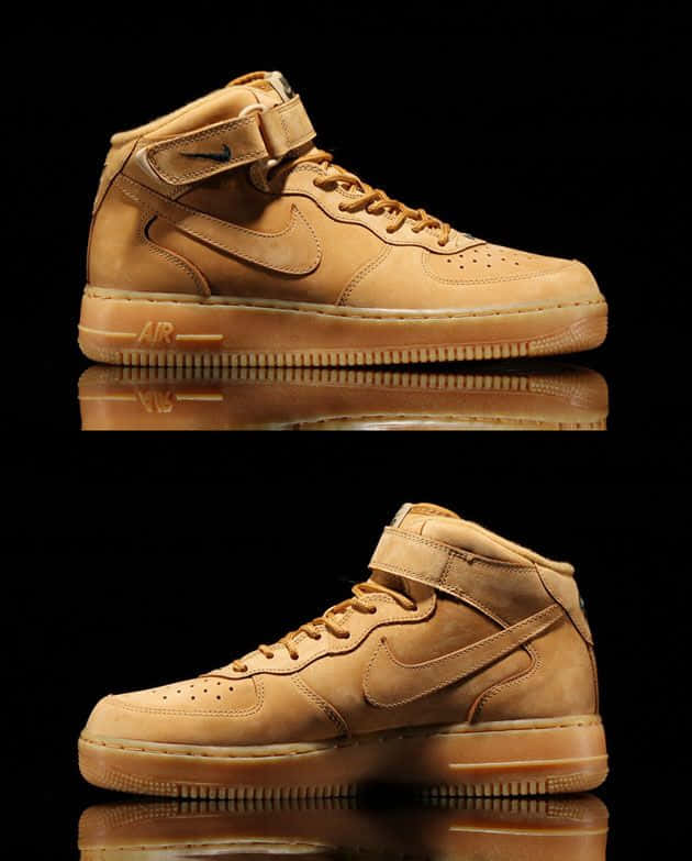 Brown Nike Air Force 1 Picture
