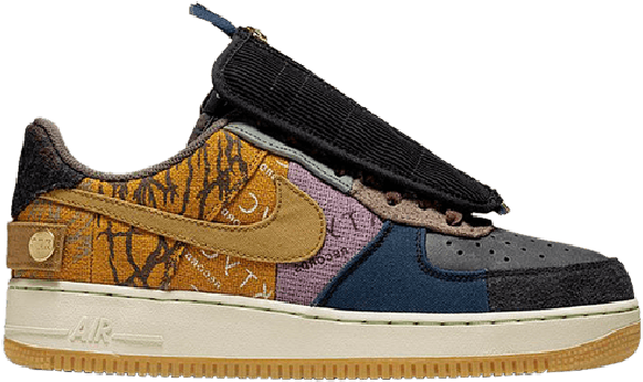 Nike Air Force1 Multi Texture Sneaker PNG