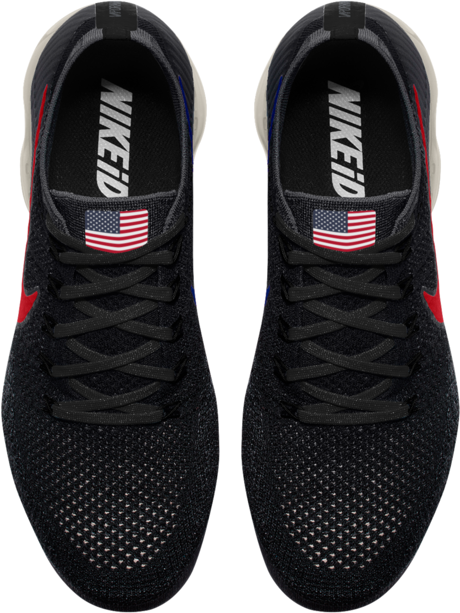 Nike Air Force1 Patriotic Design PNG
