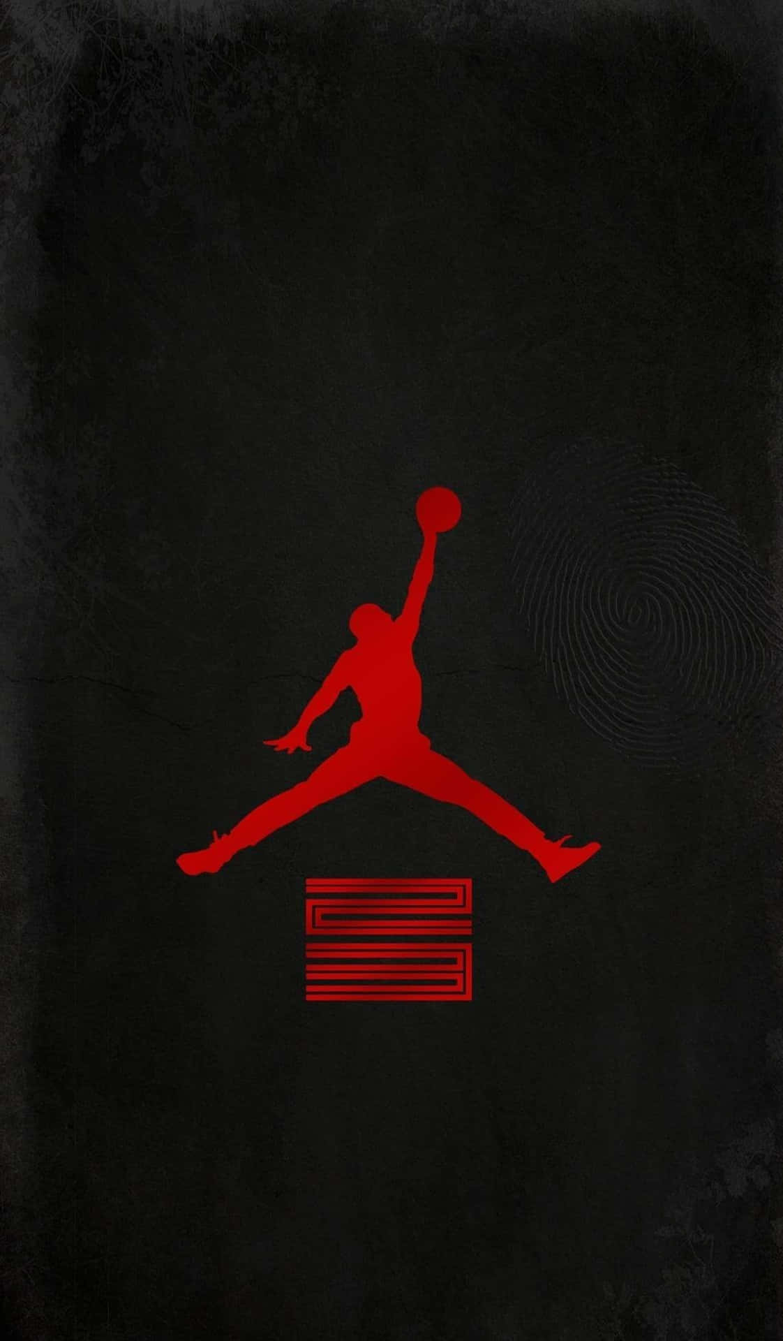 Oplev Signatur Design og Komfort af Nike Air Jordan. Wallpaper