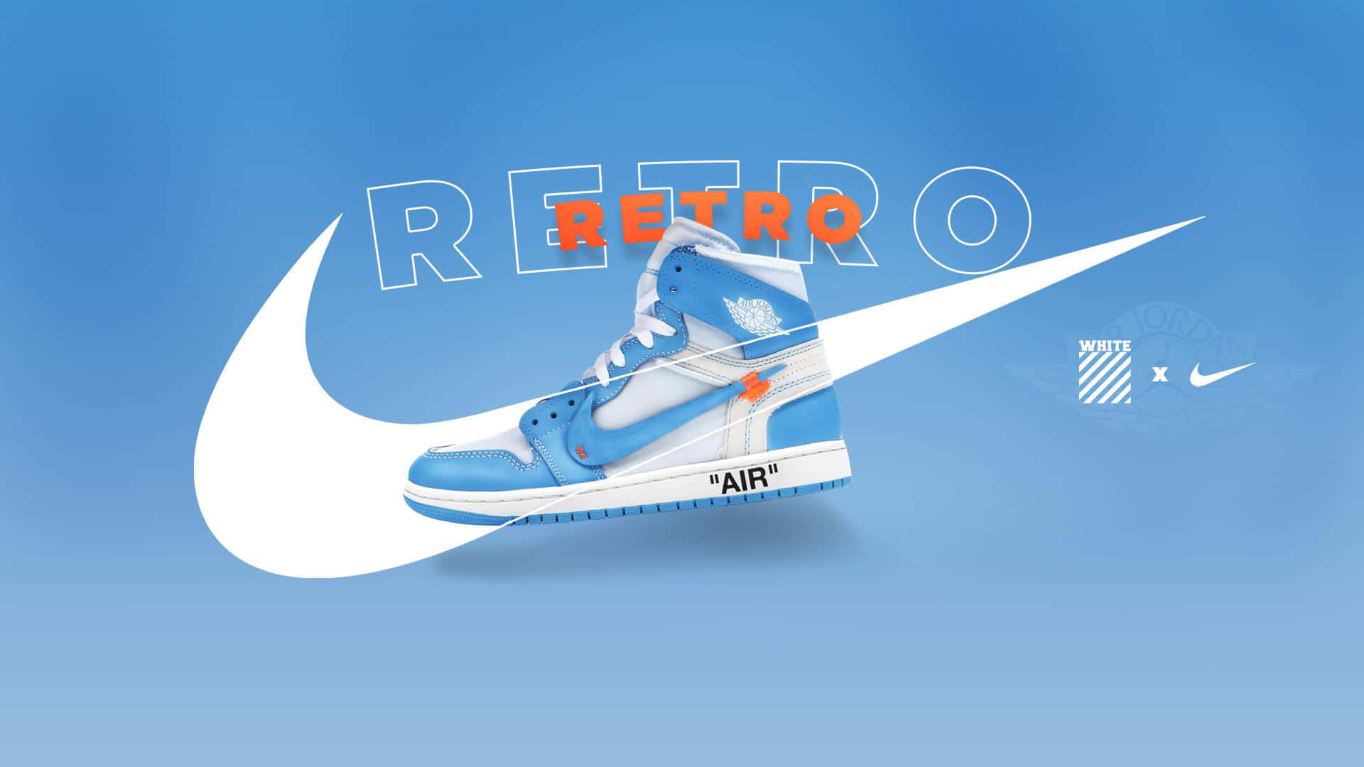 Zapatillasicónicas Nike Air Jordan Fondo de pantalla