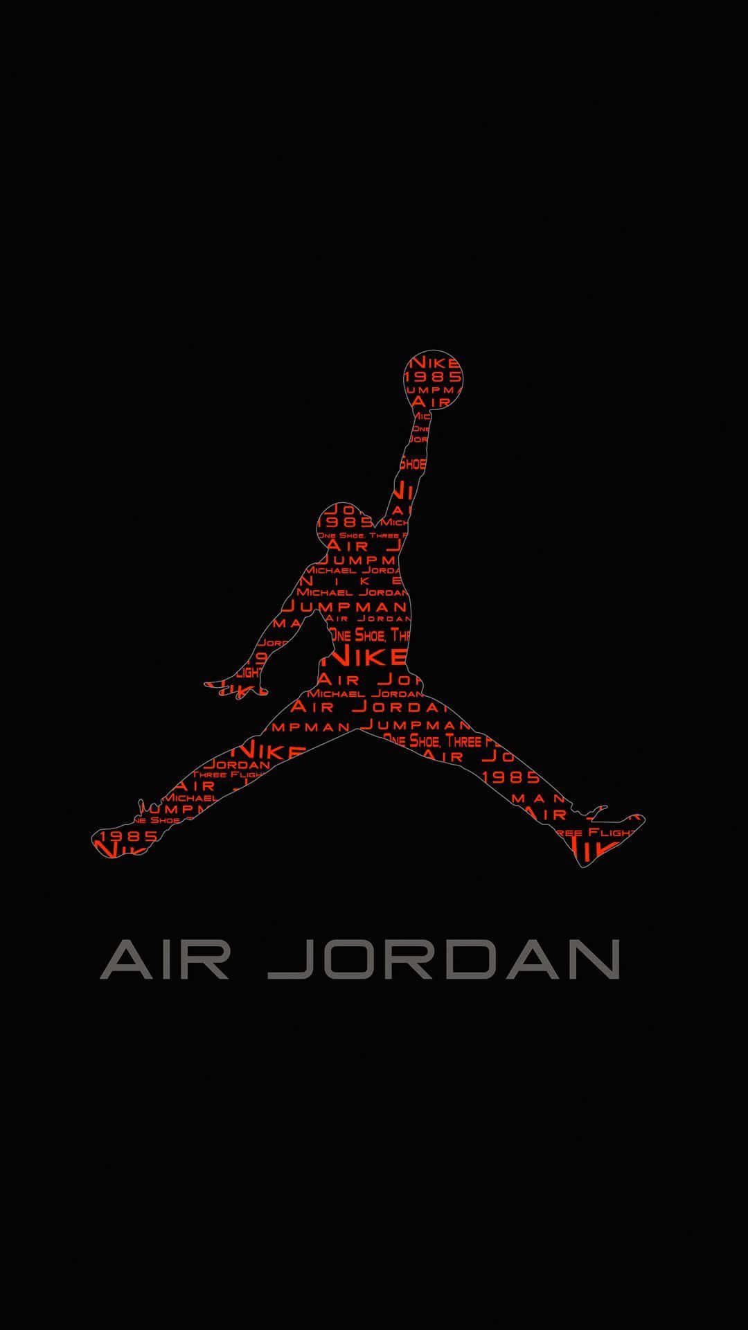 Uppgraderadin Sneaker-samling Med Den Tidlösa Ikonen Nike Air Jordan. Wallpaper