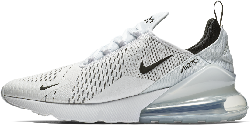 Nike Air Max270 White Sneaker PNG