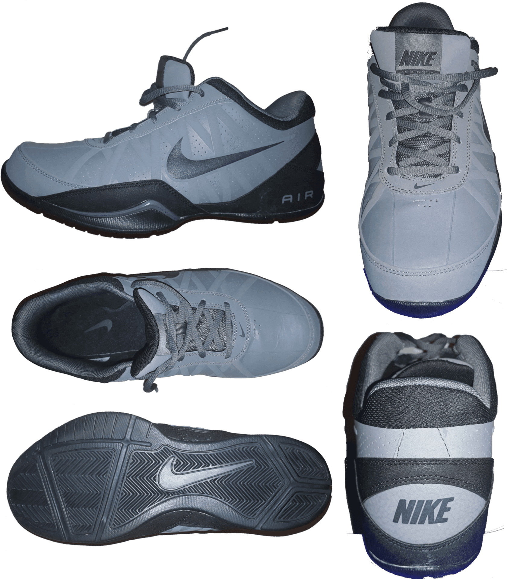 Nike Air Monarch I V Trainers Multiple Views PNG