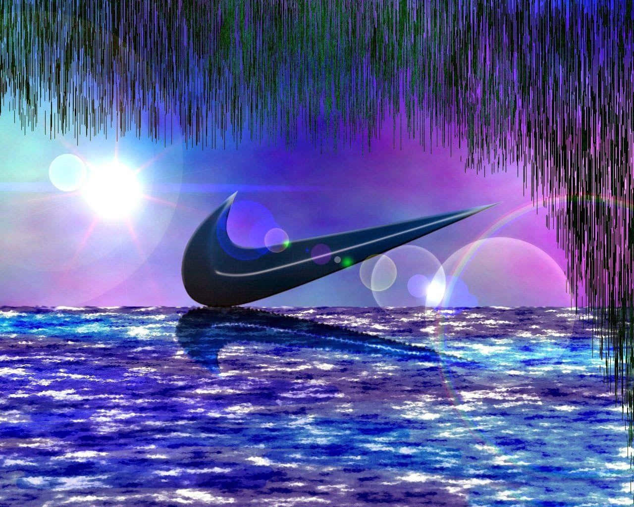 Nikeswoosh En El Agua Por Sarah Mcdonald.