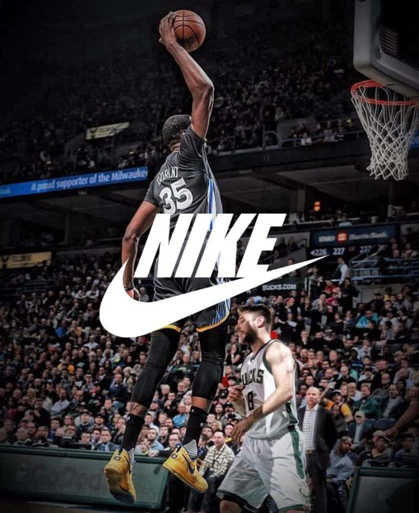 Entfaltedein Volles Potenzial Mit Nike Basketball Wallpaper