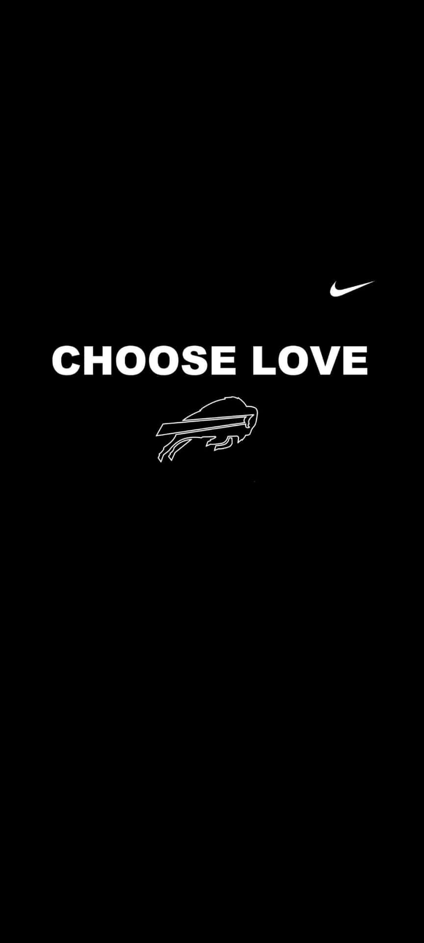 Nike Choose Love Buffalo Bills Graphic Wallpaper