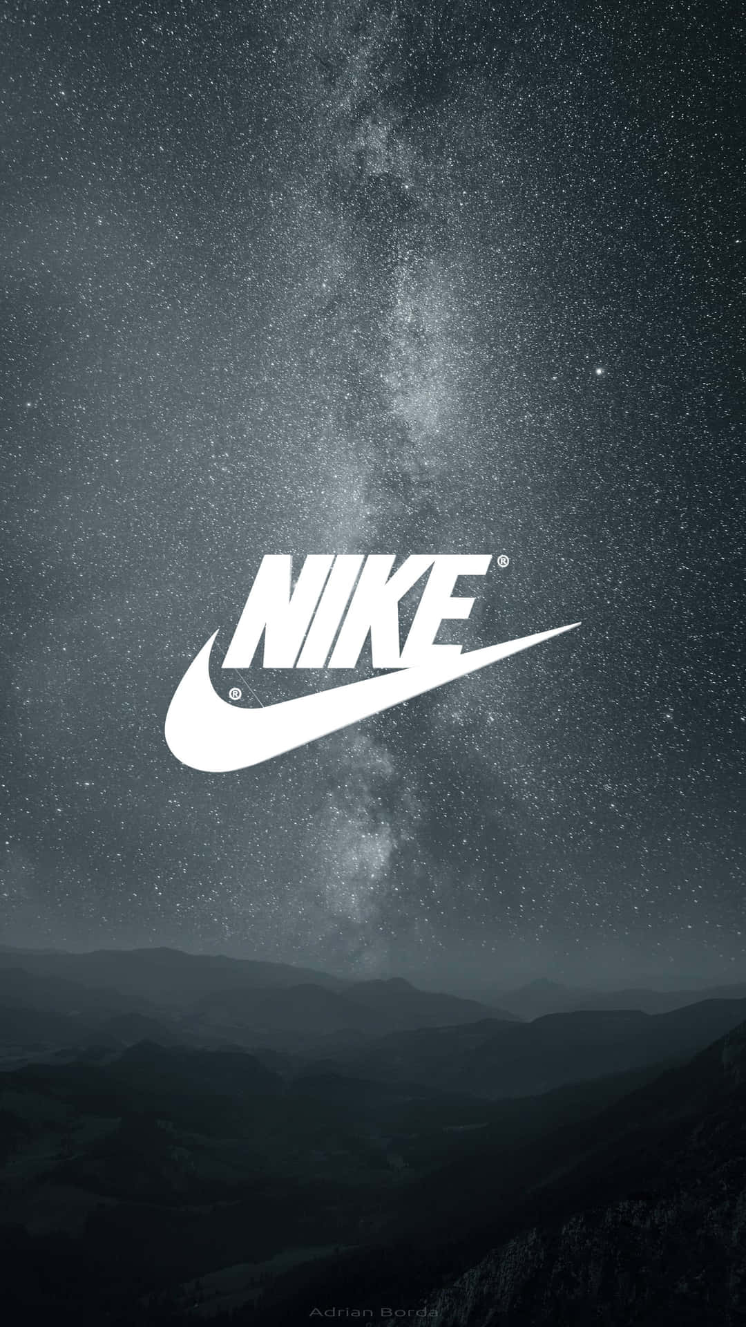 "Be part of the Nike Galaxy" Wallpaper