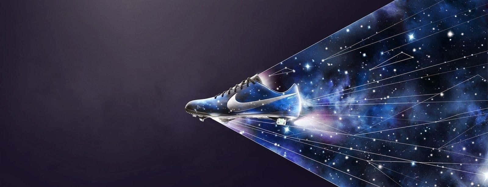 Mercurialvapor Nike Galaxig Abstrakt Design. Wallpaper