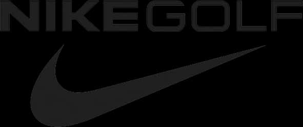 Nike Golf Logo Black Background PNG