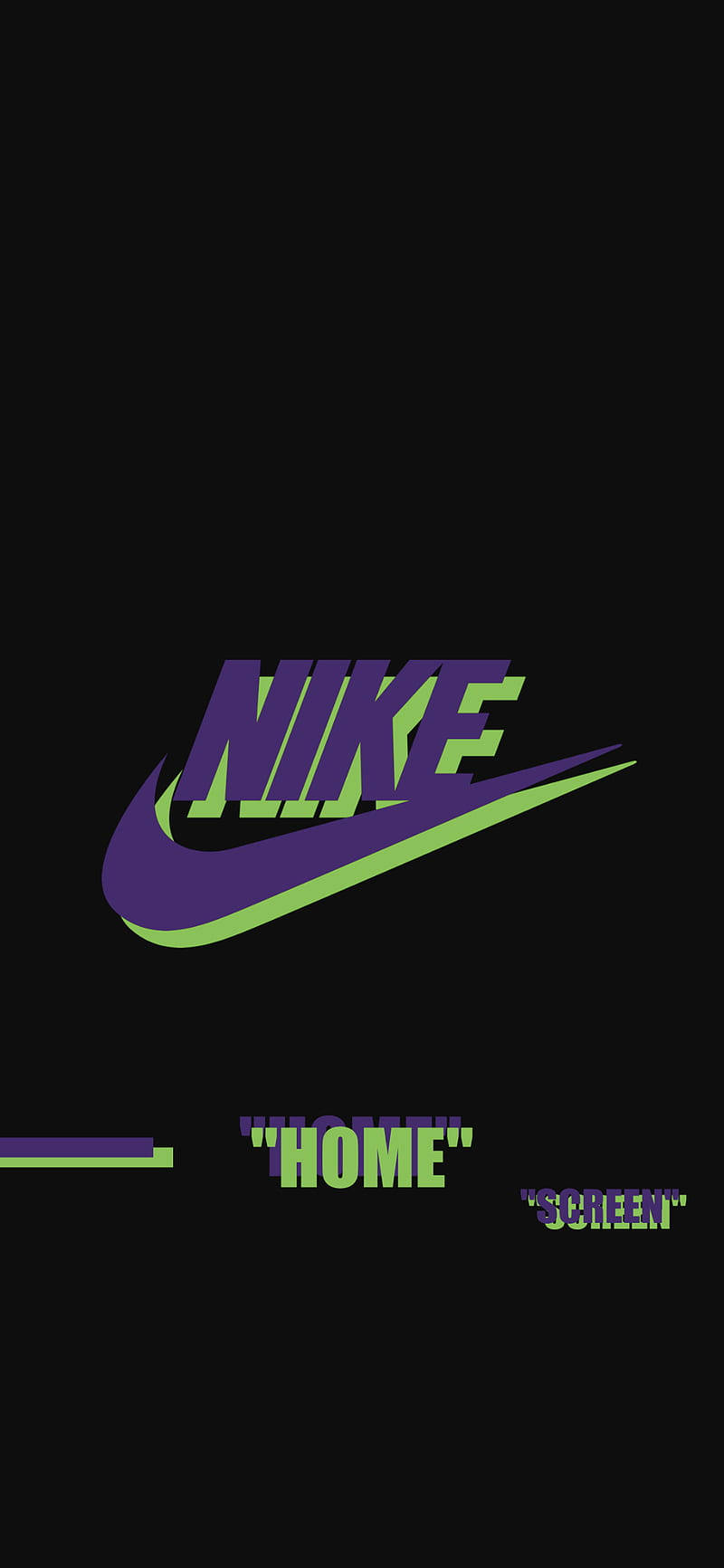 Nike Hype Purple Green Picture