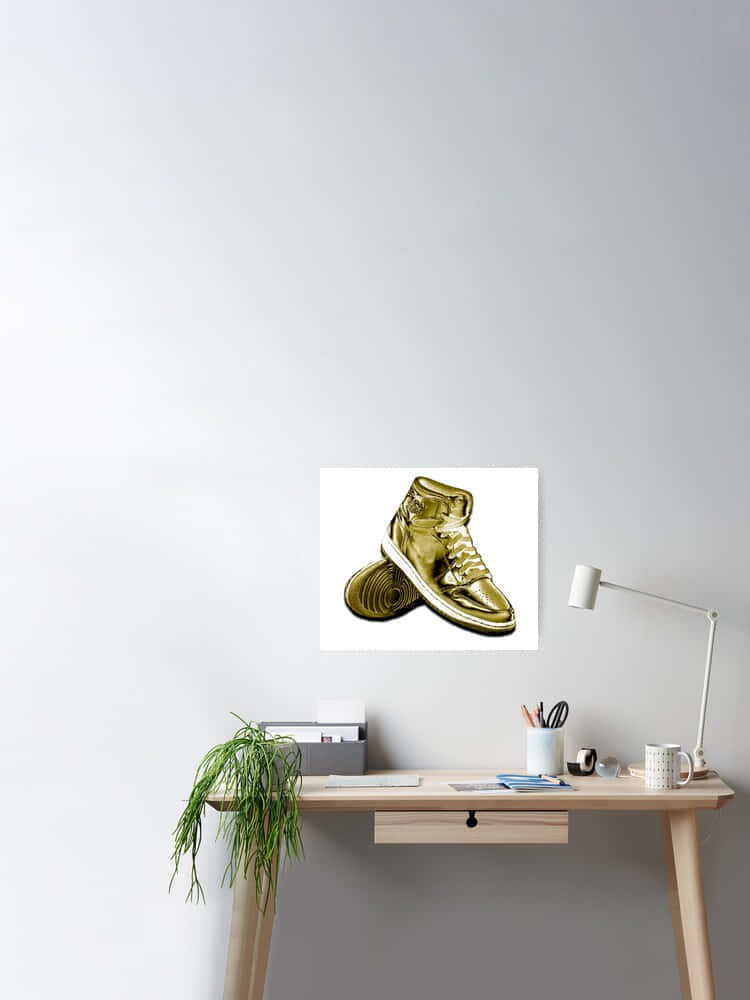A Pinnacle of Style - Nike Jordan Wall Frame Wallpaper
