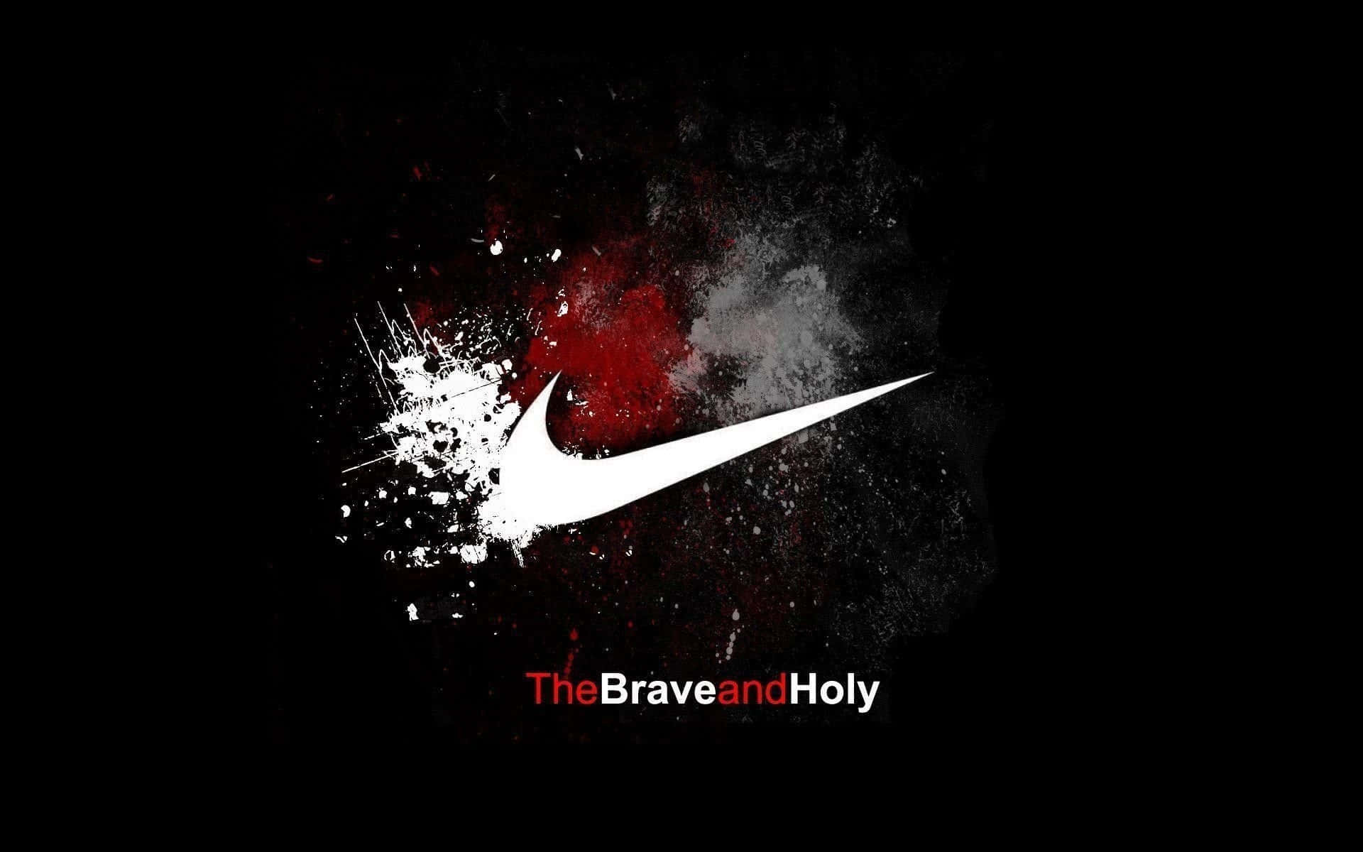 Derberühmte Swoosh: Das Nike-logo. Wallpaper